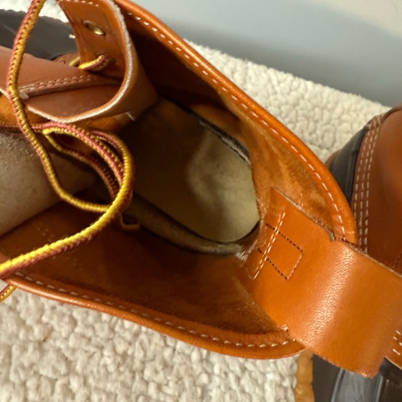 LL Bean Brown Duck Boots - Picture 5 of 7